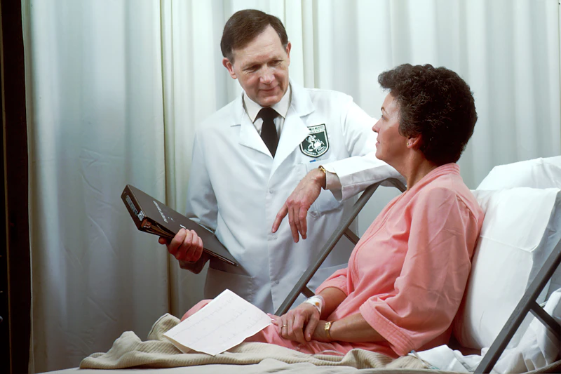 Caring Hands caregiver assisting a client at home